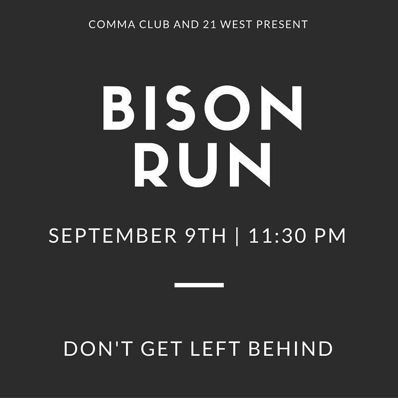 #BisonRun #DontGetLeftBehind