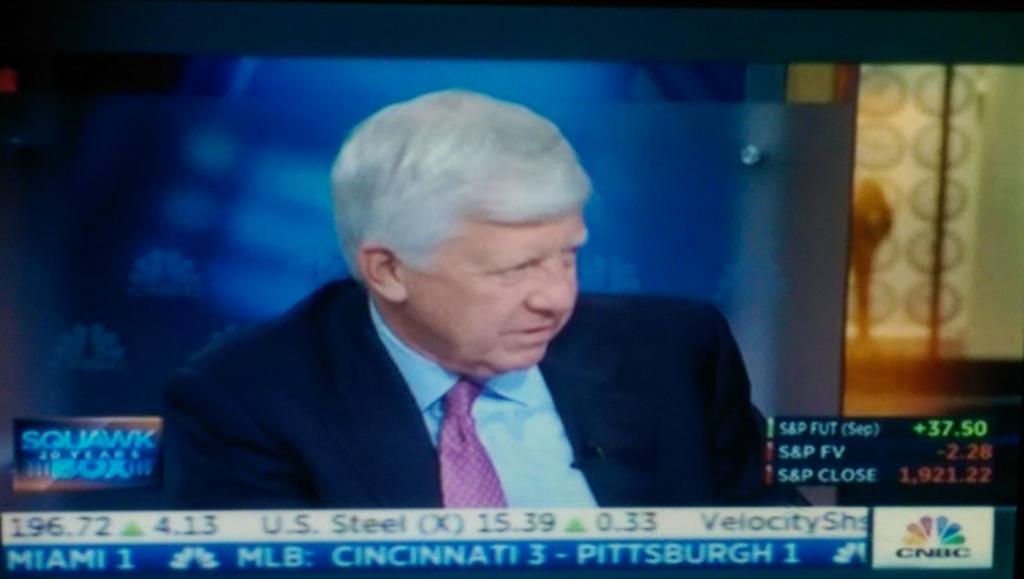 m_wan4life's tweet photo. Our @HarvardHBS professor Bill George on @SquawkCNBC this AM. @richgarwood #EarlyAMEnergy #AuthenticLead http://t.co/D6ZMhy94FX