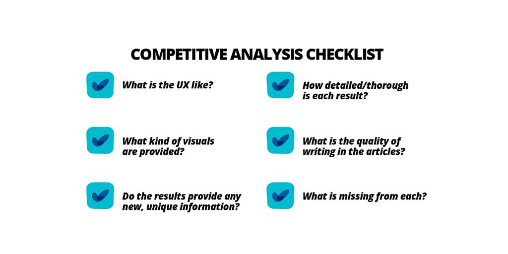 thoughtworks's tweet image. Try this competitive analysis checklist for your #contentmarketing #10xContent thght.works/1N5QKmV