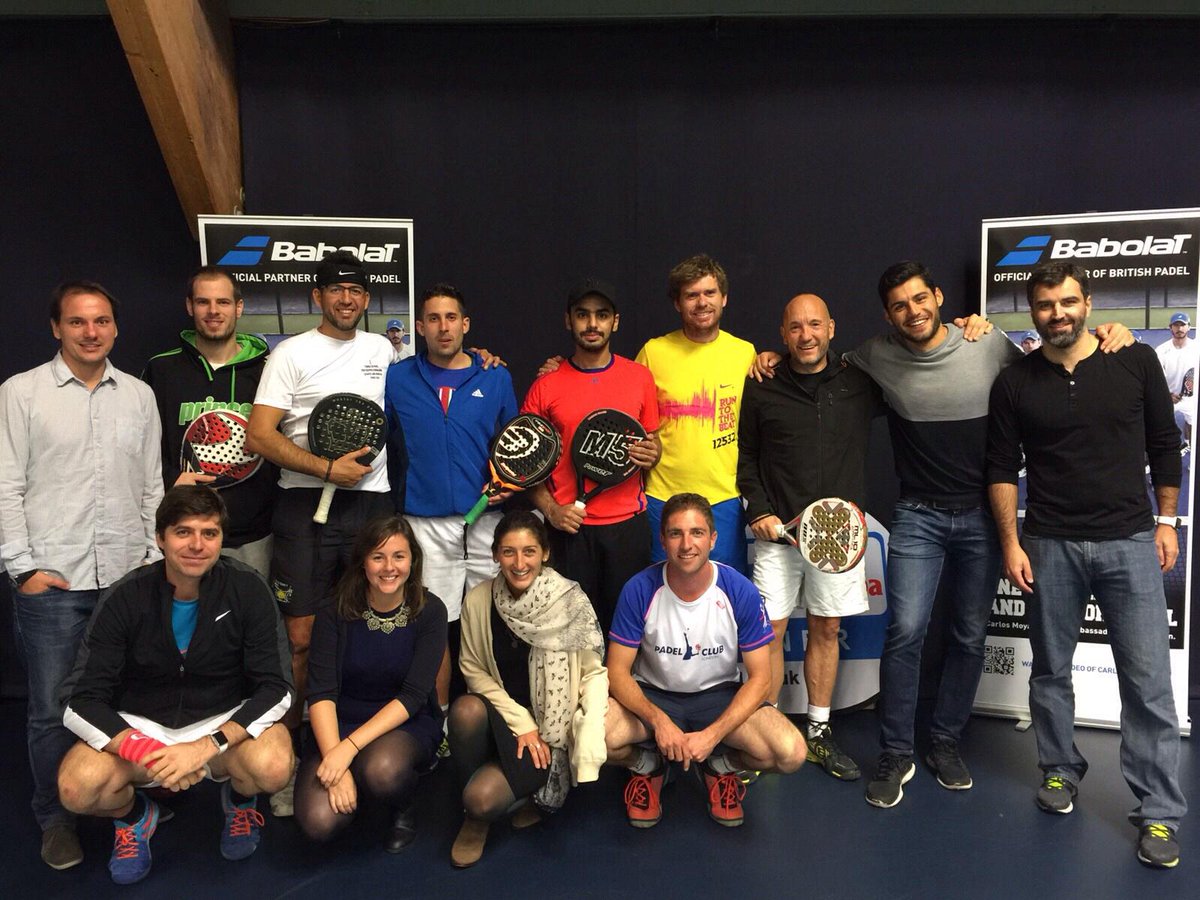 Padel Club London Team @britishpadel Tour at DavidLloydChigwell! Well done to everyone! #PCL #PadelclubLDN #PadelUK