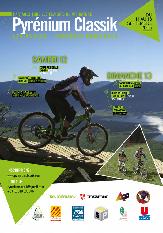 #Event #VTT #Rando La Pyrénium Classik se déroule aux #Angles du 11 au 13/9 pyreniumclassik.com cc <a href="/LesAngles66/">domerg</a>