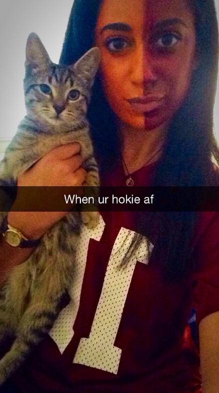 hannaxsoliman's tweet image. I love my school, man. #HokieNation #VTvsOSU 🔸🐙🔸🐙🔸🐙🔸