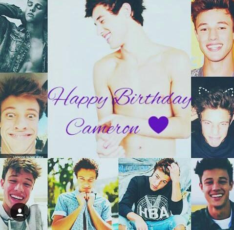 Happy bday 21st Cameron Dallas :* ichliebedich 