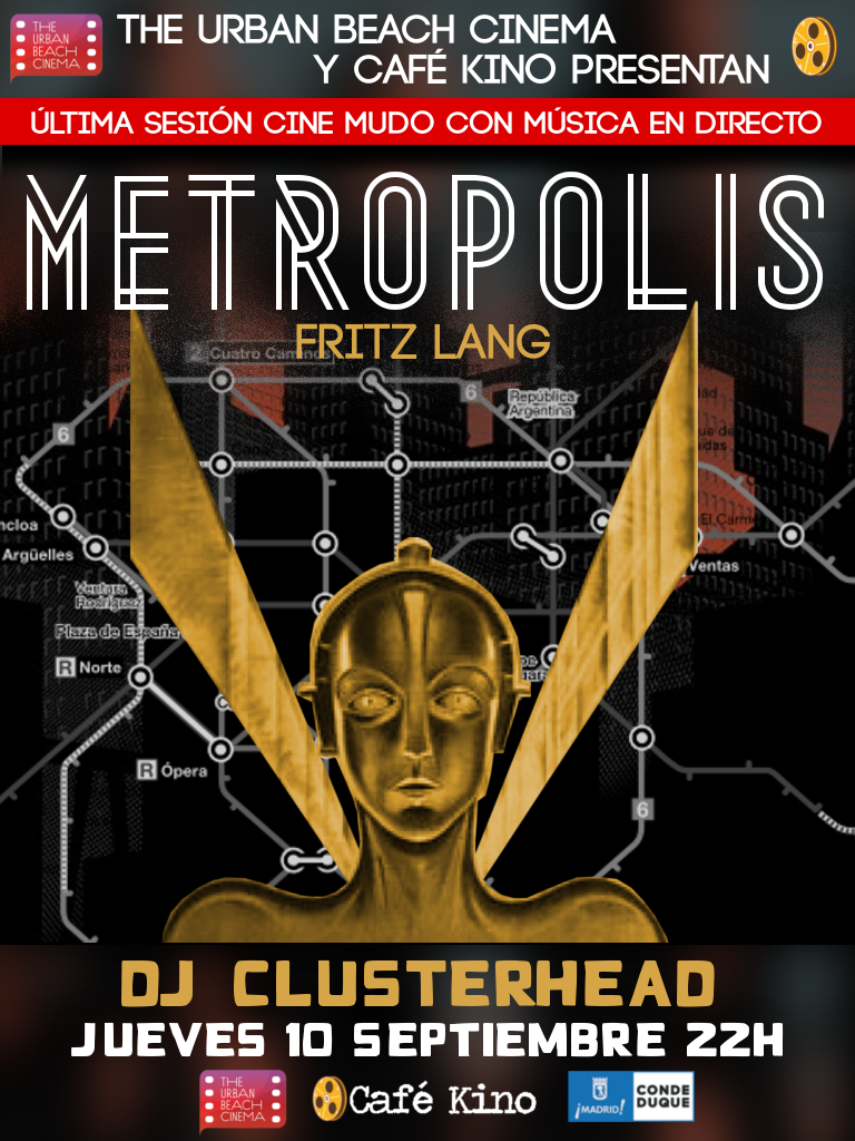 ¡Este jueves 22h el gran clásico METROPOLIS con DJ en directo!
<a href="/theurbanbeach/">theurbanbeachcinema</a> @CondeDuqueMAD
goo.gl/B3XZl0