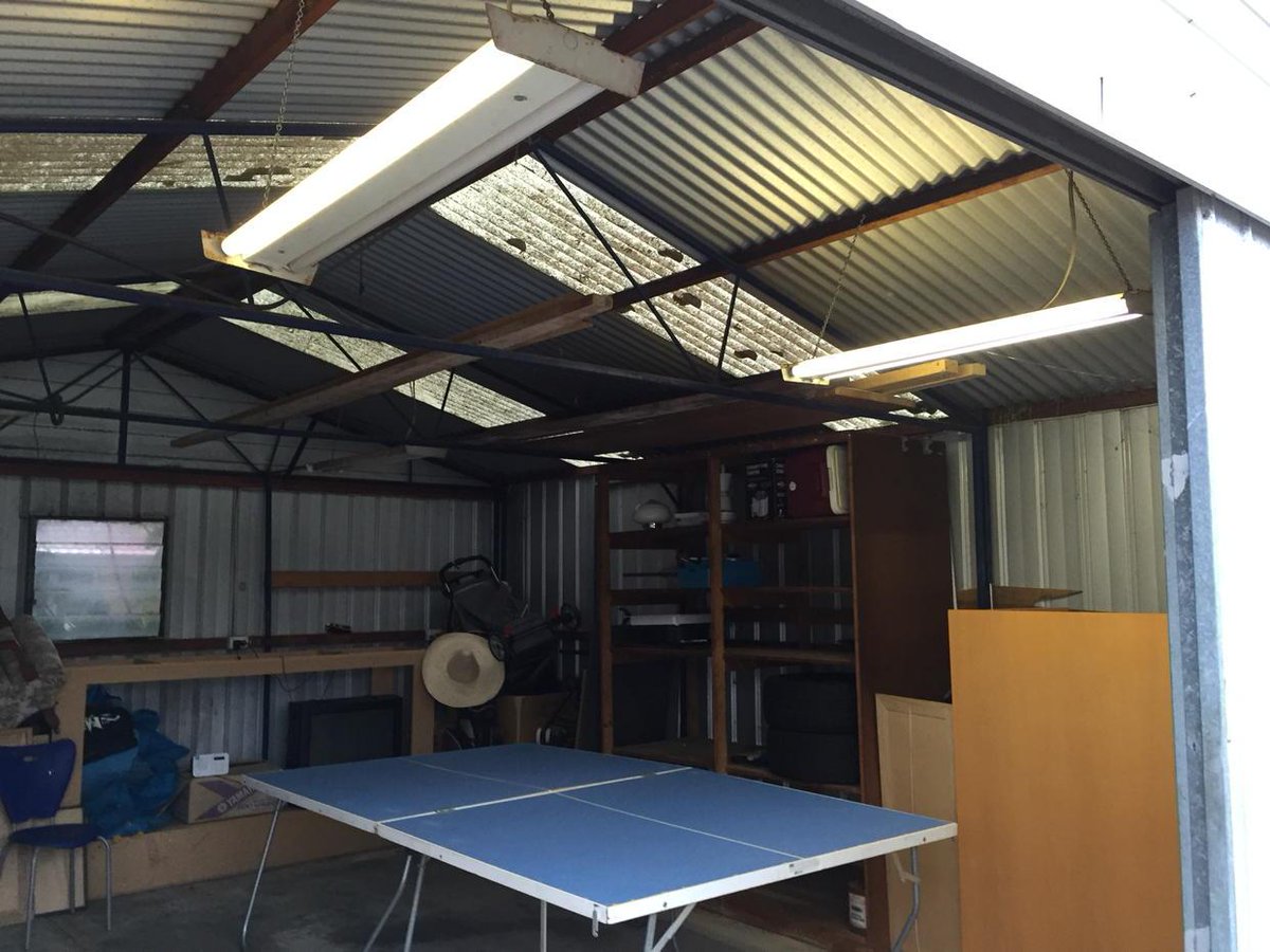 seanbro68's tweet image. Shed tidy finally. #man cave #holidays #ping pong #time