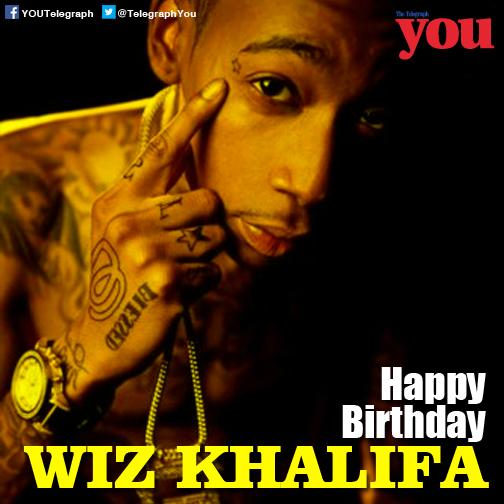 Happy birthday ! Which is your fave Wiz Khalifa song? 