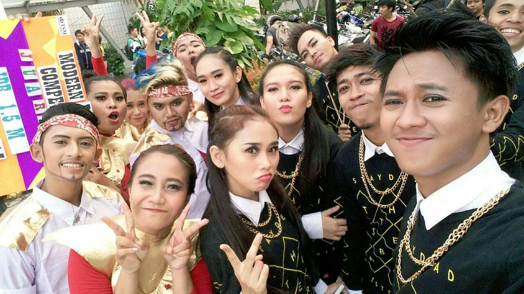 Lomba di trisakti .. 💃💃#latepost