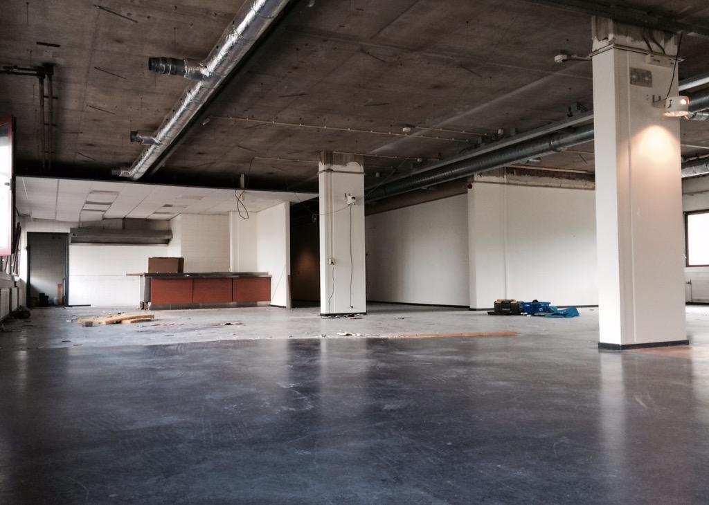 In progress: de Concepttuin! Straks een leuke locatie voor feestjes, vergaderingen of andere bijeenkomsten.