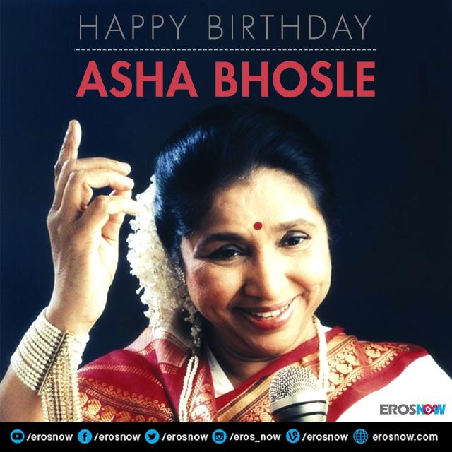 A very happy birthday Asha Bhosle Ji ( ) have a beautiful year! :)
Enjoy Playlist:
 