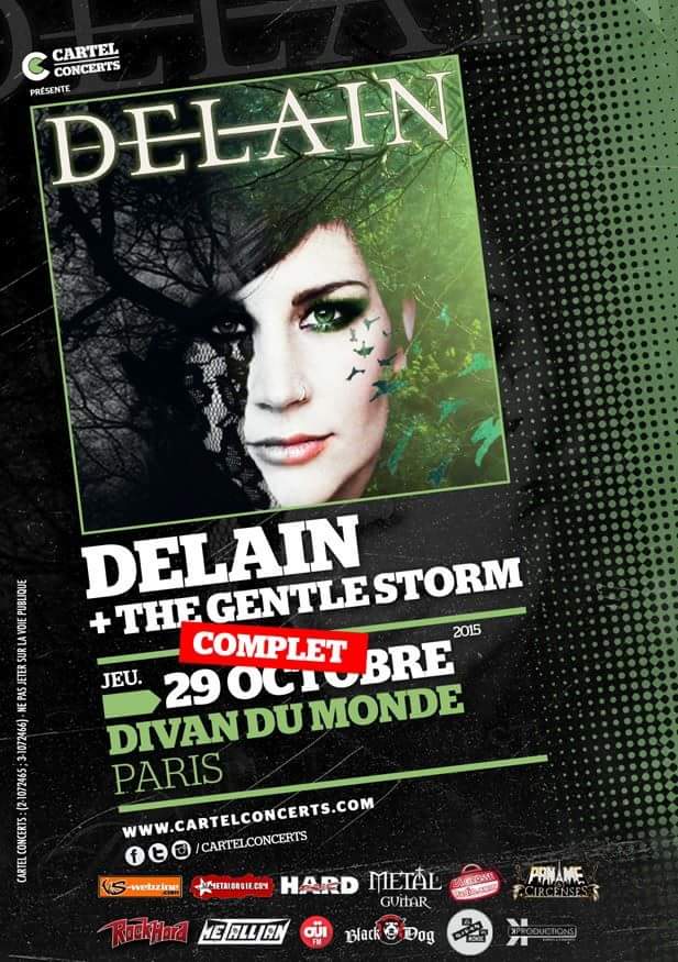 #concert <a href="/delainmusic/">Delain</a> <a href="/AnnekeAnnique/">Anneke v Giersbergen</a> <a href="/gentlestormband/">The Gentle Storm</a> #soldout ! RDV le 29 Octobre <a href="/ledivandumonde/">inder</a>