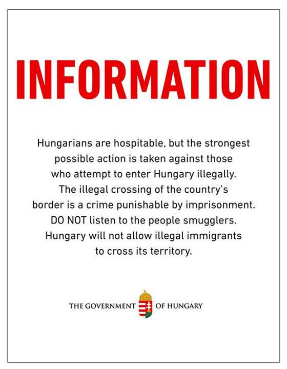 This leaflet is now handed out in big numbers, to migrants along the route to EU.

#InvasionOfEurope