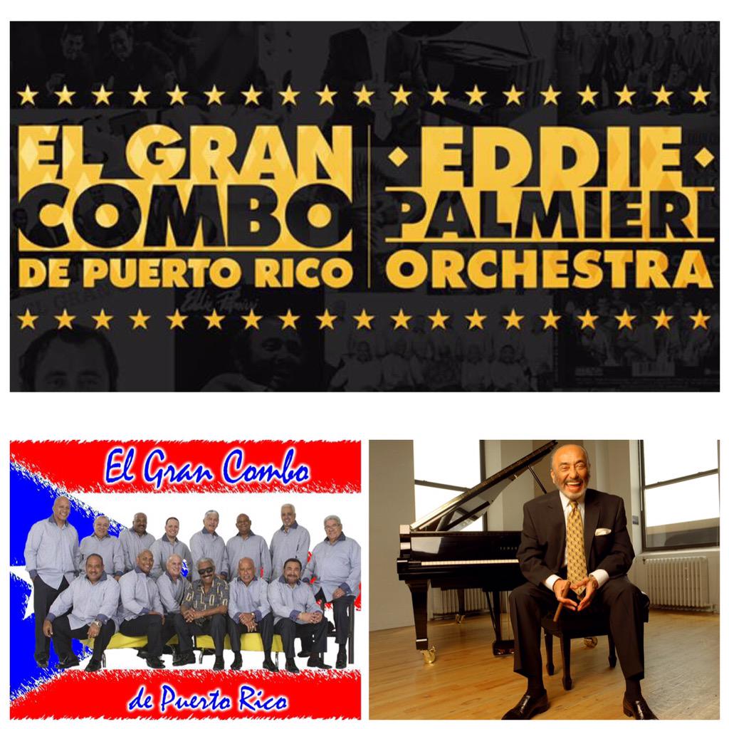 richieperc's tweet photo. El Gran Combo, Eddie Palmieri este sabado 12 de septiembre en @njpac  ( New Jersey Performing Arts Center) No Faltes! http://t.co/RnUODWN1XU