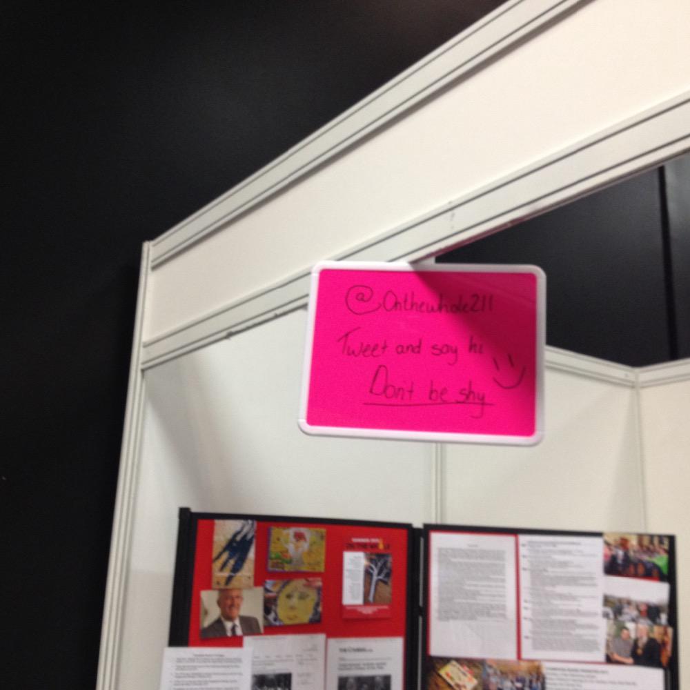 AndyDFC10's tweet photo. Remember come and say to @onthewhole211 over lunchtime #IFSW2015 #DCB http://t.co/e0EIXCRohY