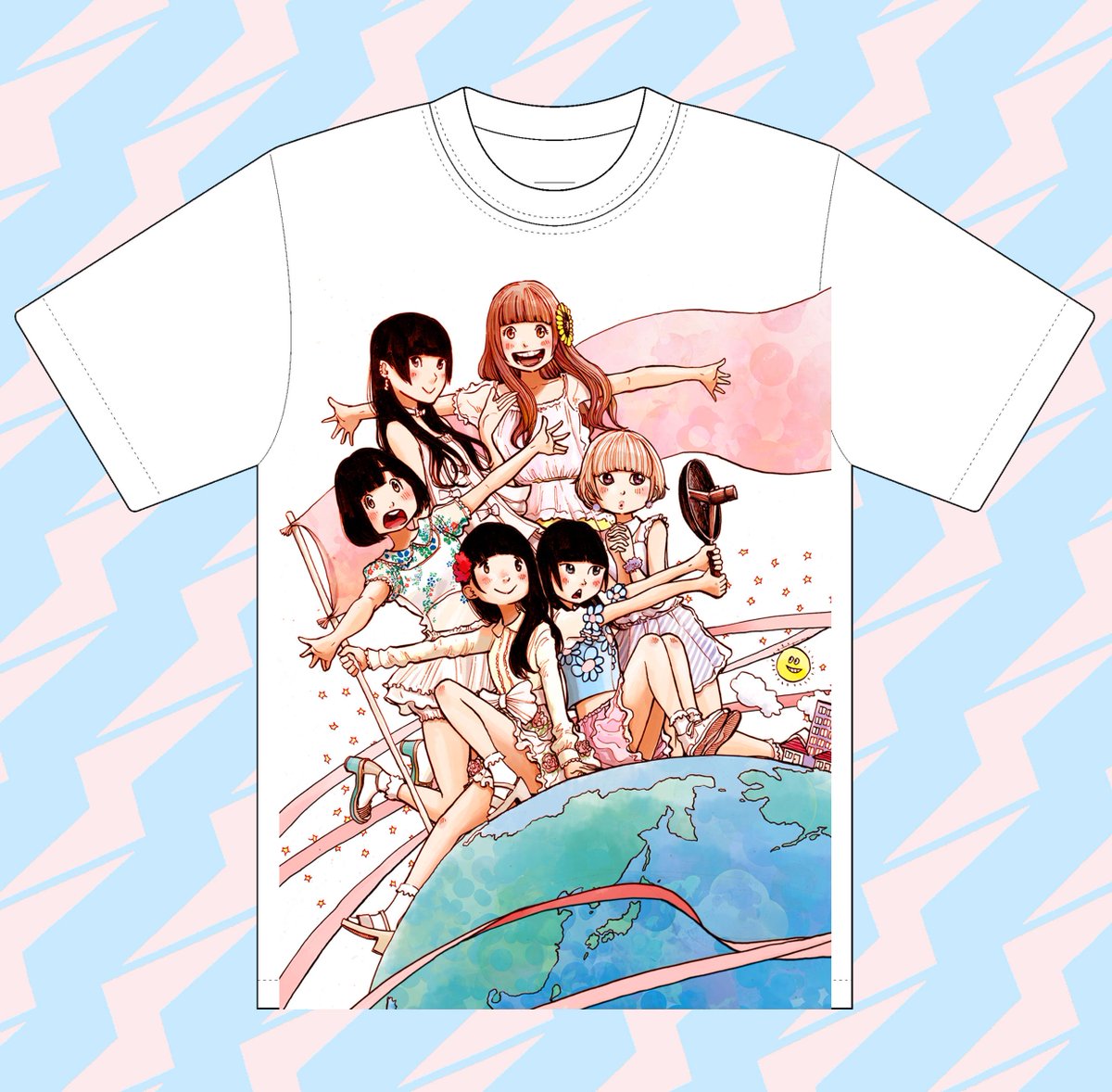 でんぱ組.inc X 浅野いにお　ポスター でんぱ組.inc 浅野いにお　ポスター X