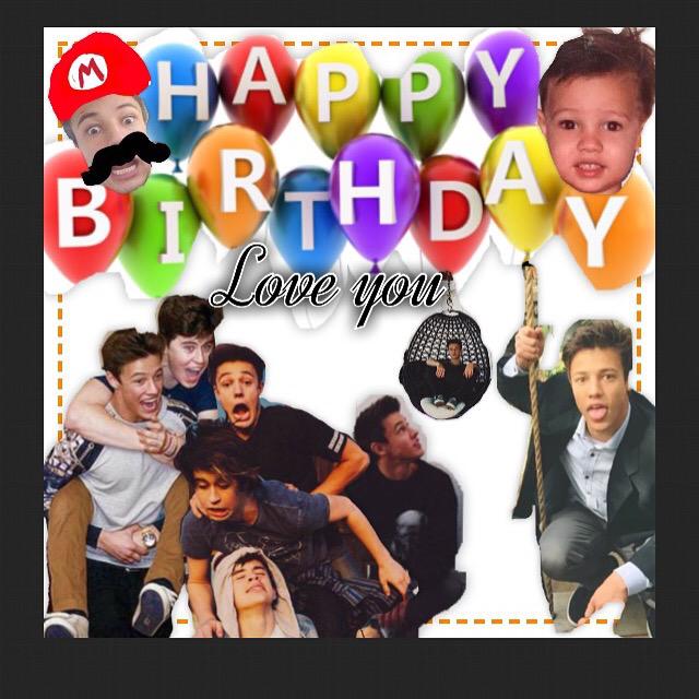 I love you so much cameron dallas you mean everything to me    happy birthday Cameron    love you cam  