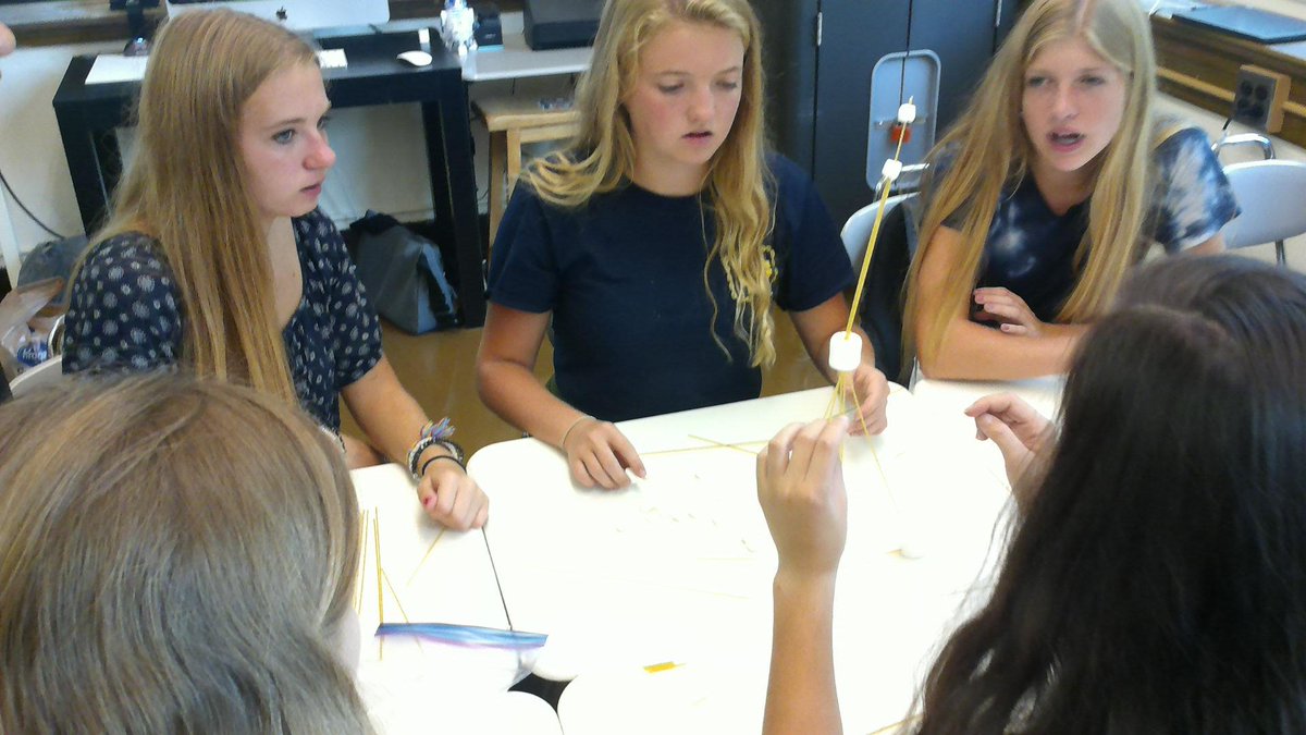 thenerdyteacher's tweet photo. More Marshmallow Towers in #MRPHAL @CAROLINEMANCUS @kaitlinnemeh @carlarosevoigt http://t.co/jUF4sDqdzS