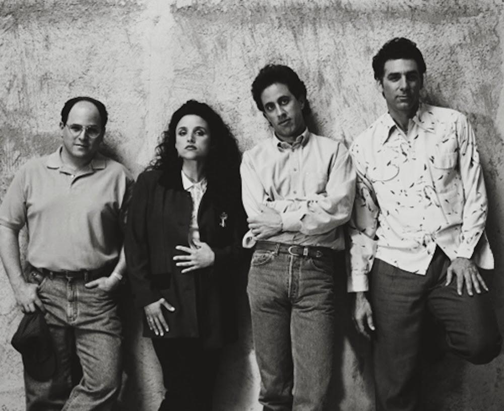 5- Jerry Seinfeld and Larry David, 'Seinfeld', 1989-1998. A show about  nothing., image size:1000x816