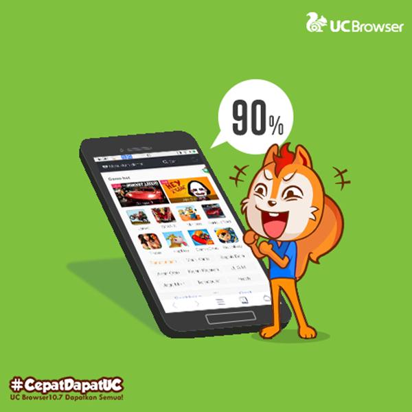 kontenwow's tweet photo. Kompresi data yang dilakukan UC Browser 10.7 dapat menghemat kuota hingga 90% #CepatDapatUC @UCBrowserIndo http://t.co/zpexJ8u3yz