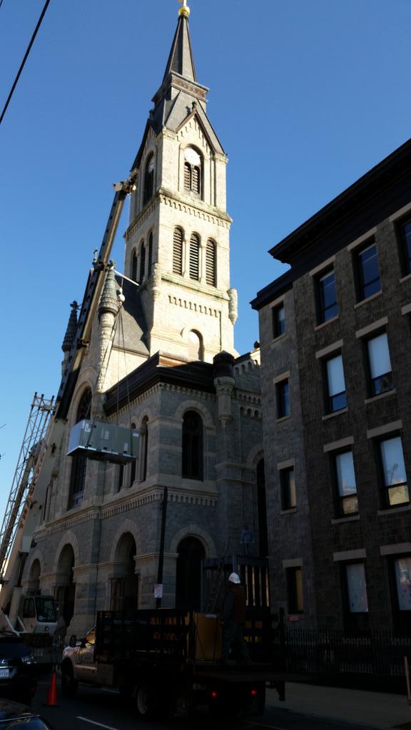 RTU install at St. Peter the Apostle Church