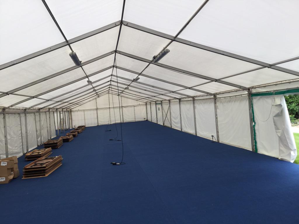 goodintents's tweet image. Finishing touches to corporate event marquee in Surrey! @KnightLightEvnt @eventexhire
