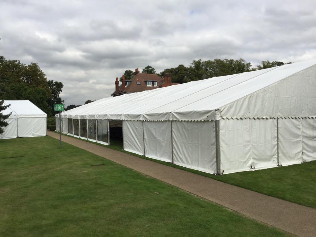 goodintents's tweet image. Finishing touches to corporate event marquee in Surrey! @KnightLightEvnt @eventexhire