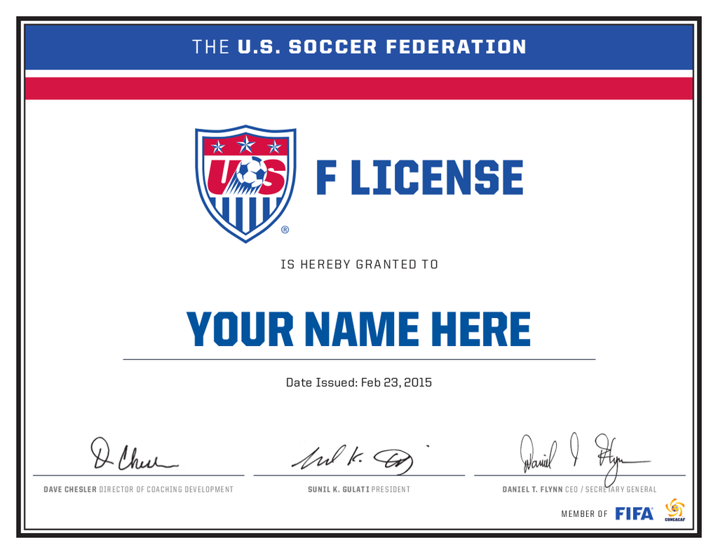 Arriba 104+ imagen us soccer coach license Abzlocal.mx