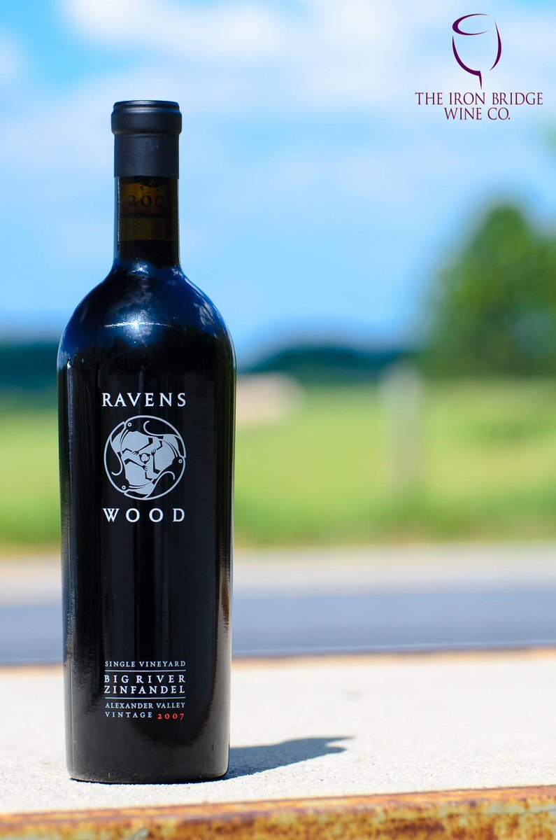 ironbridgewine's tweet photo. #30daysofwine Day 14: @RavenswoodWine 2007 Big River Zin. Perfectly aged, soft and supple #alexandervalley wine http://t.co/702tcKMRyC