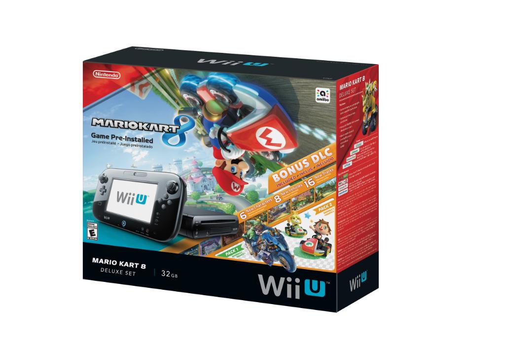 Wii Uです。 Amazon.com: NINTENDO WUPSKAFP / Wii U Console Black Deluxe