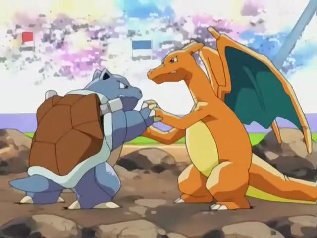 RT for Blastoise, Fav for Charizard