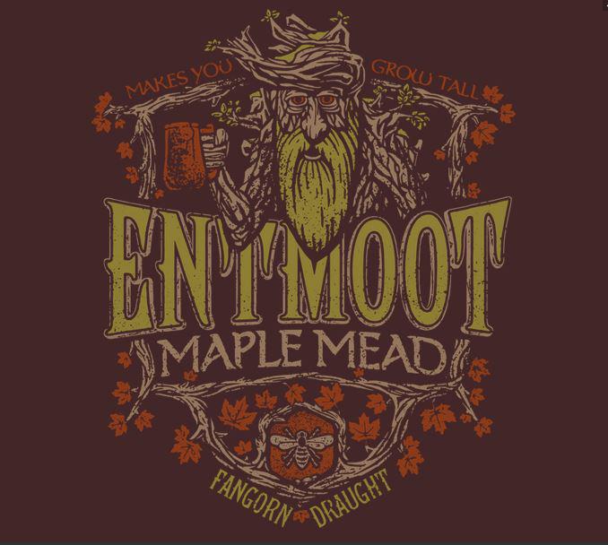 Entmoot Maple Mead Tee - 9/8 - #LOTR ow.ly/RWd8j
