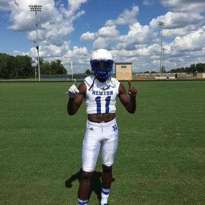 Jeremiah Holloman-2017 WR , Newton HS, Covington, GA (Photo courtesy of Newton HS Recruits - Twitter)