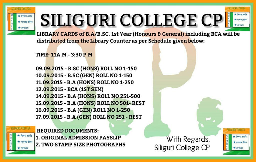 cp_siliguri's tweet photo. Notice: Dated 08/09/15 http://t.co/UlNOUkIxJH http://t.co/M7fPkCX3IU
