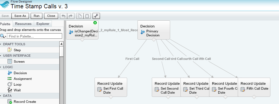 twtinc's tweet image. #Salesforce #ProcessBuilder just #VisualFlow w/ #Lightning skin, really -a Process viewed as Flow (in err msg too!)