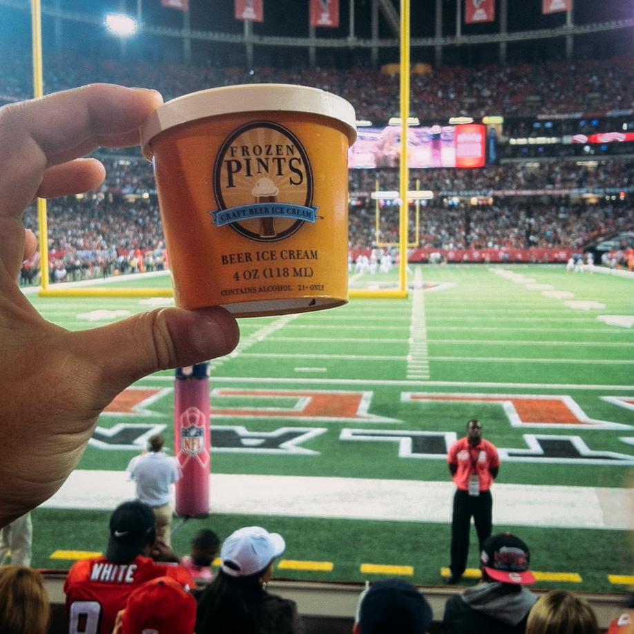 FrozenPints's tweet image. Who's ready for some @AtlantaFalcons football? Take tailgating to another level with a few @FrozenPints! #GameChanger