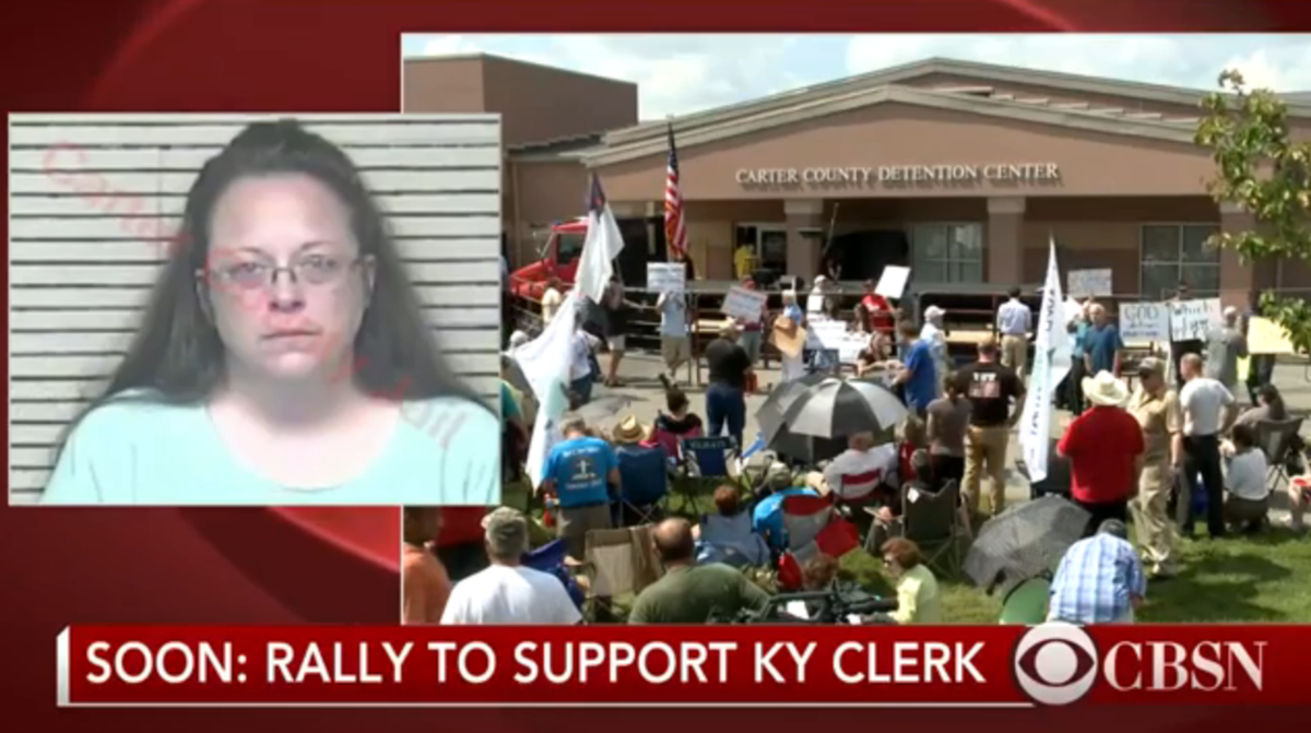 Kim Davis released from jail