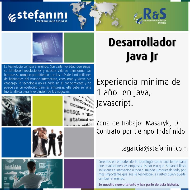 TaniaPrezG's tweet image. Buscamos #JavaJr @EmpleosTI @ZonaJobs @programasjava @javascriptX #DF