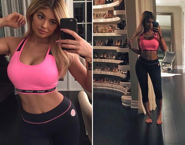 AllPinkMagazine's tweet image. Kylie Jenner is taking us inside her new home ,and showing some skin while she does it bit.ly/1Uz809R