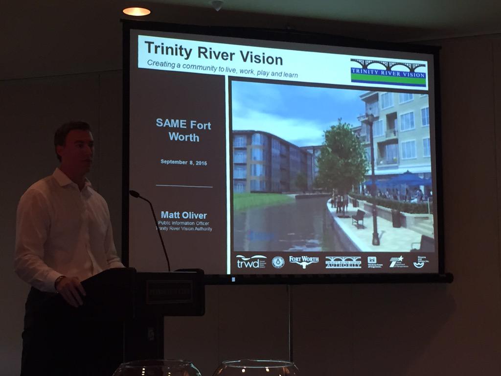 Great update from @TRVFortWorth at our monthly luncheon. Exciting things planned for Fort Worth!