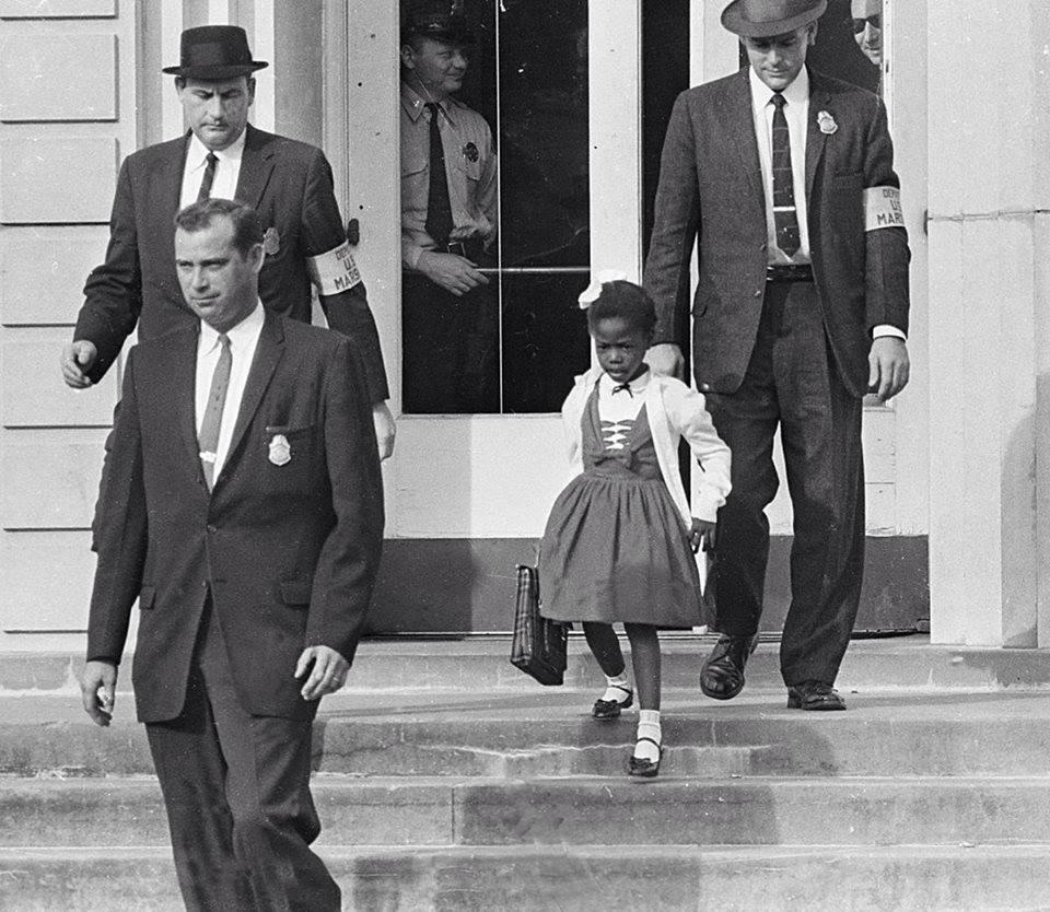 Happy birthday Ruby Bridges who was the first black child enrolled in to an all white school. 