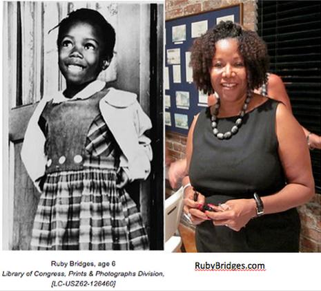 Happy birthday, Ruby Bridges! Thank you for all you did for and 