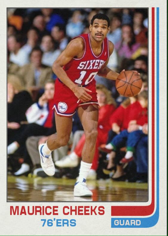 Happy 59th birthday to Maurice Cheeks. Best NBA player from West Texas A&M 