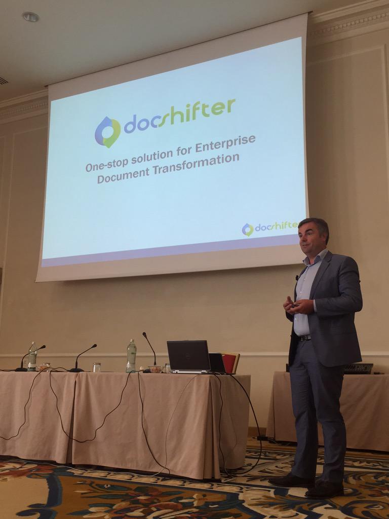 Qukke25's tweet photo. #presentation @_Docbyte @frosseel @EMCdocumentum #docshifter #milano http://t.co/lY7d2GkH5O