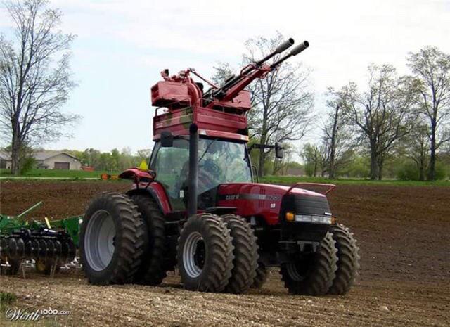 doubleclickhick's tweet photo. @Johnith9 found the perfect tractor for some Deere hunting http://t.co/5BbhCY2KM6