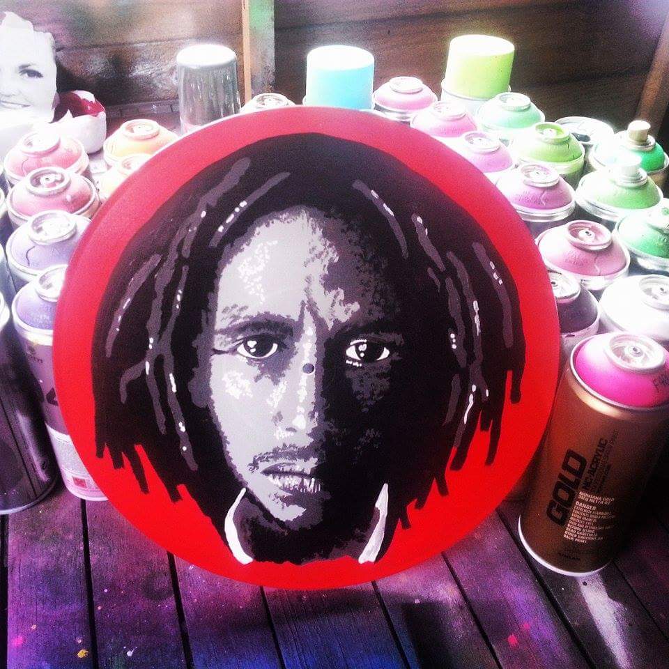 OFFICIALBL1NKS's tweet photo. My latest @bobmarley piece 
Email :Londonboyarts@gmail.com for purchase enquiries #urbanart #streetart #popart http://t.co/gWkj1xWr9x