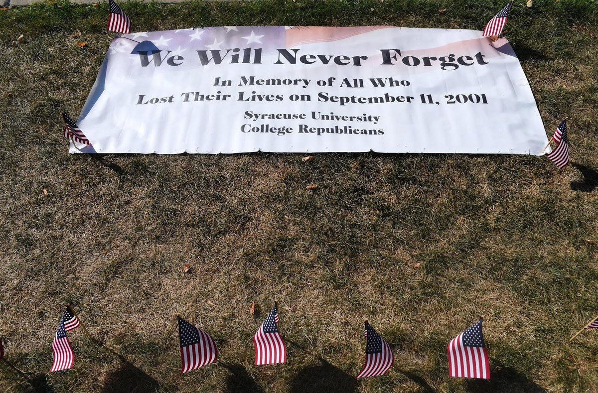 We will never forget the men and women that lost their lives on 9/11. Photo by Brigitte Brantley and Kenny Holston.