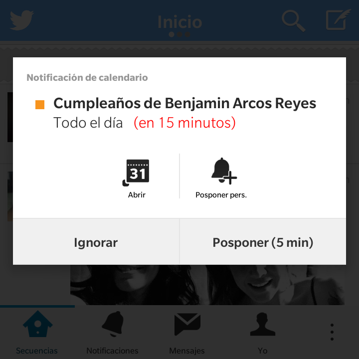benjaminarcos's tweet photo. Lo bueno que mi cel me lo recuerda, por si se me olvida. http://t.co/F1T0WKyrEx