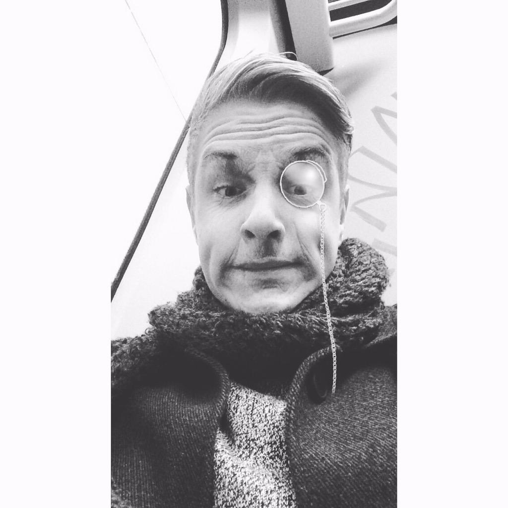 Puha... Jeg synes jeg ser træt ud her til morgen