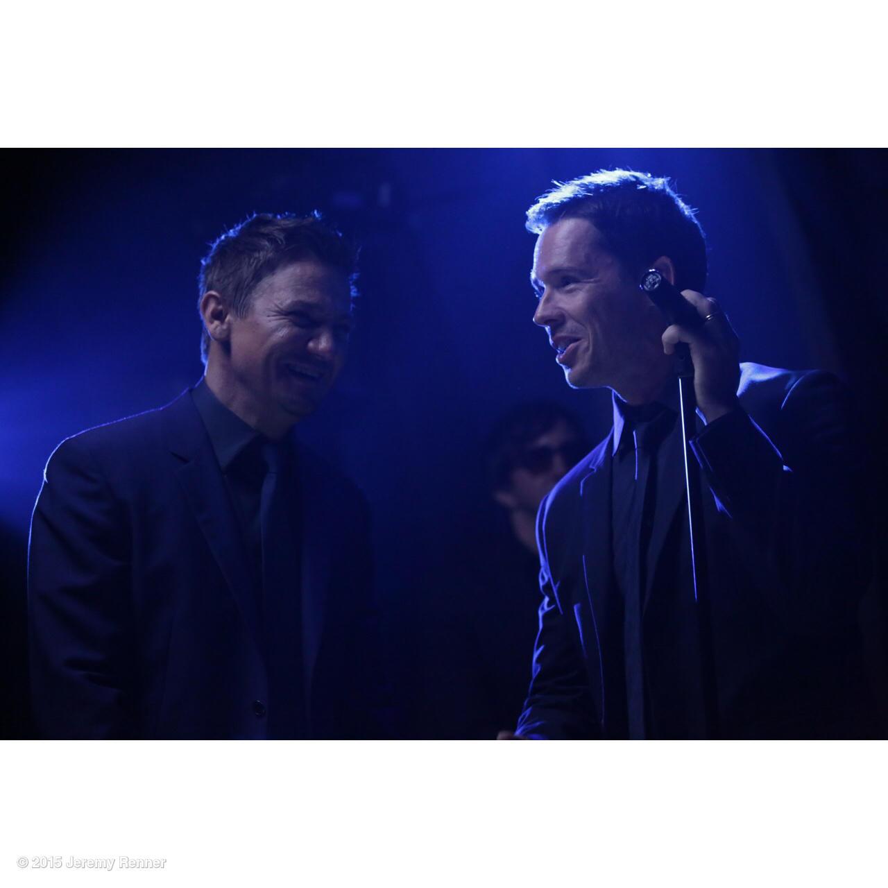 Jeremy Renner on Twitter "Behind the scenes rehearsal with