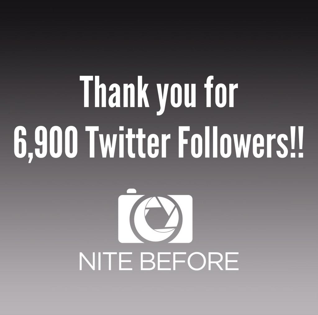 NiteBeforeApp's tweet image. 6,900 Twitter Followers and Counting! 🎉 #DOWNLOAD Nite Before on iOS to start sharing!

apple.co/1J6npUr