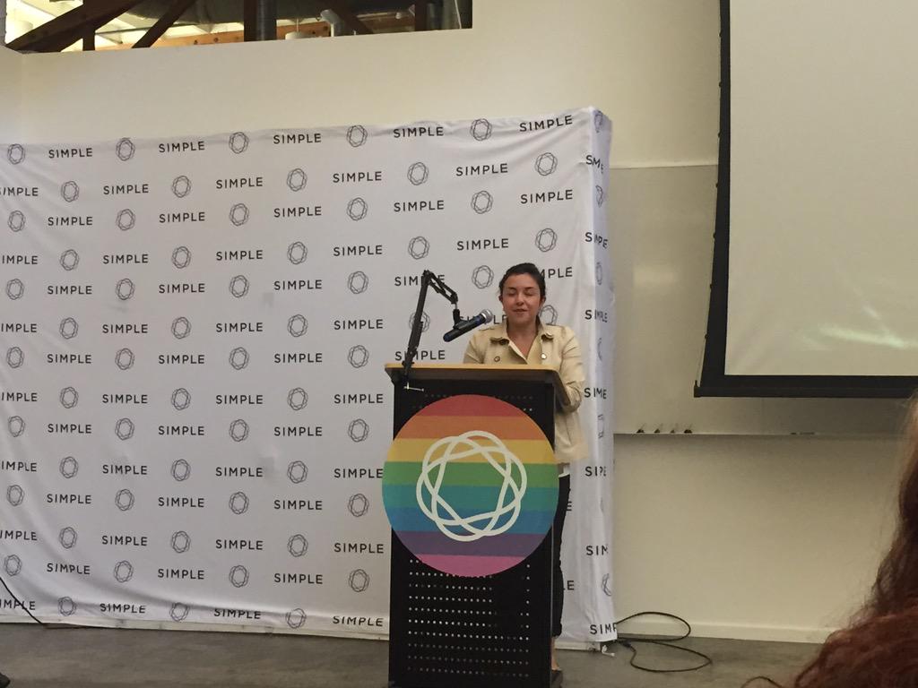 nathanc's tweet image. Go! @katiedel introducing @eadiest for #cspdx